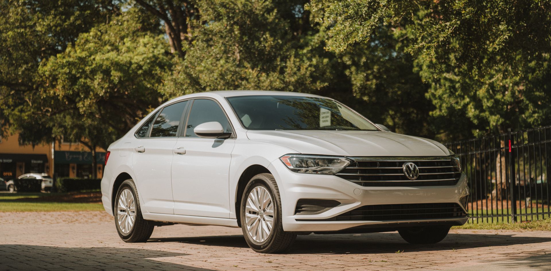 2019 VW Jetta White Silver Metallic